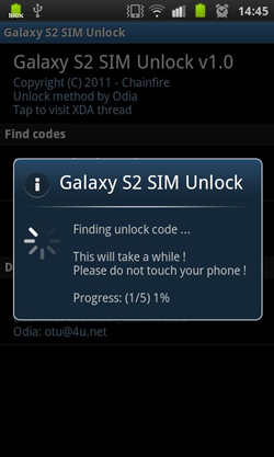Galaxy S2 Free Sim Unlock Code